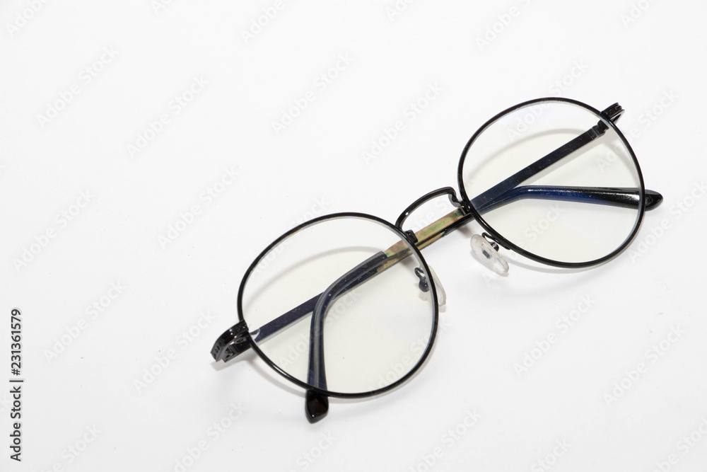 Glasses on white background Glasses on white background