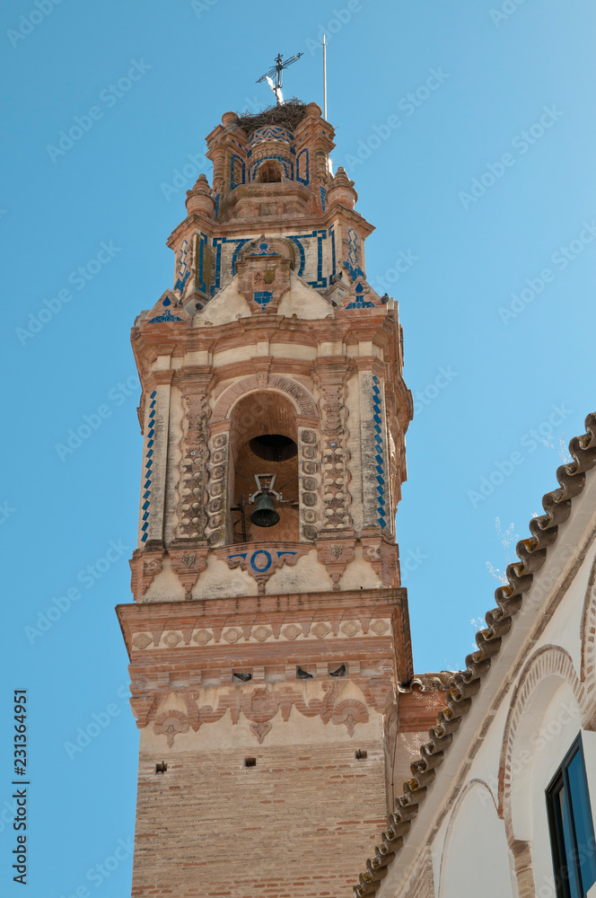 Iglesia de Santa Ana, Écija, Andalusien, Spanien