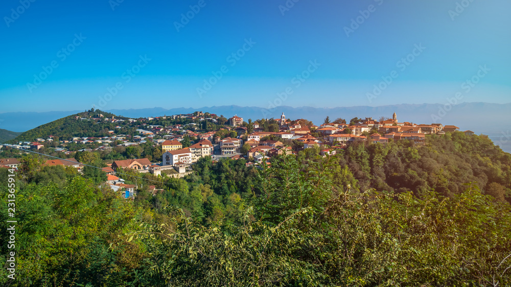 Sighnaghi (Signagi) is a georgian town in region of Kakheti. Sighnaghi is known as a 