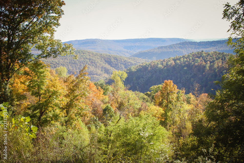 autumn in the mountains