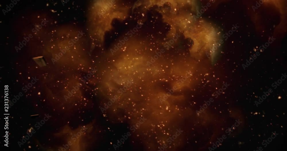 Realistic explosion and blasts with Luma channel. Visual Effects Element.