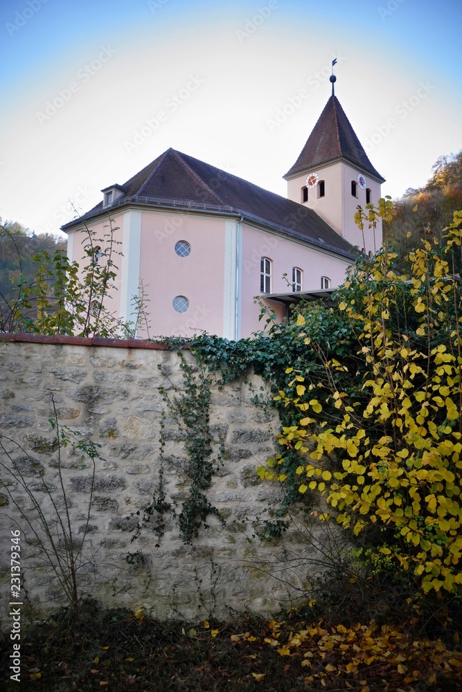 Fototapeta premium Solnhofen - St.-Veit-Kirche