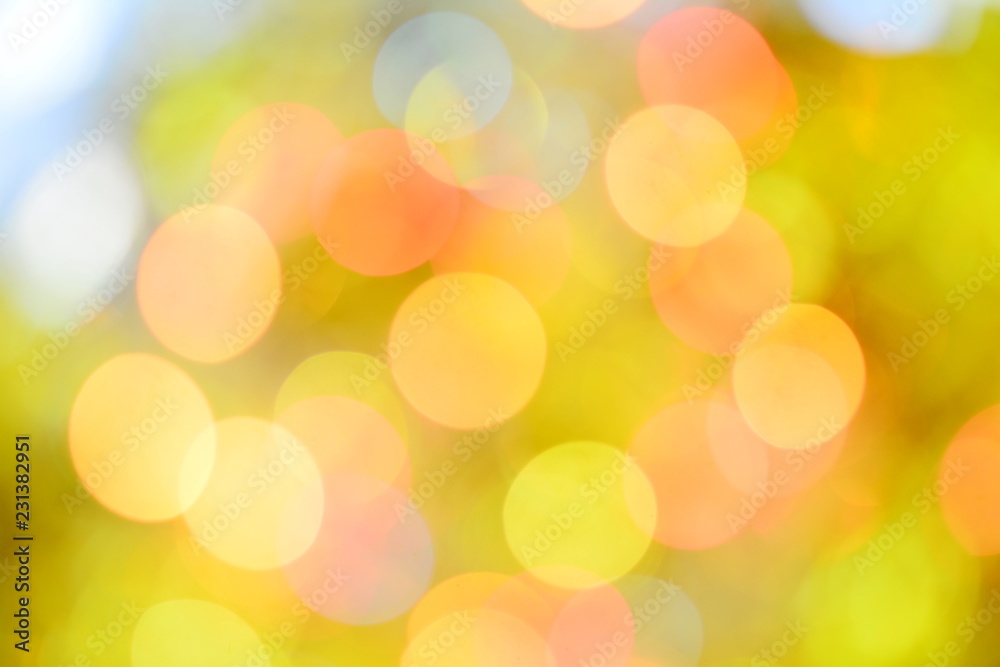 Fototapeta premium Color bokeh for background,For Christmas and Happy new year.