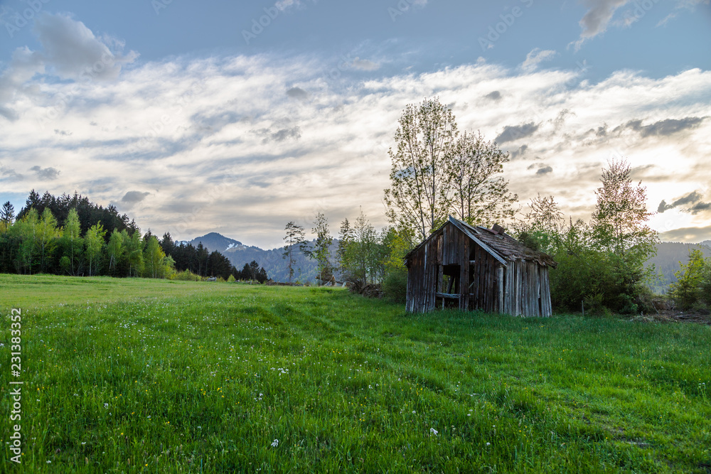 Obraz premium Alte Hütte
