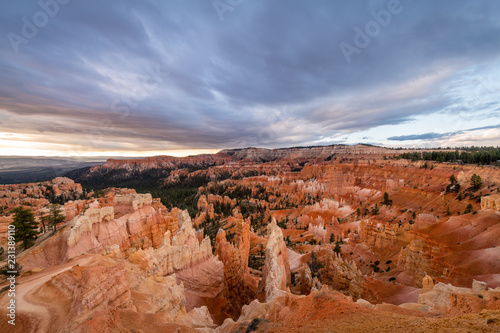 Bryce Canyon National Park at Dawn from Inspiration Point
