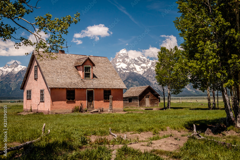 old house on mormon row