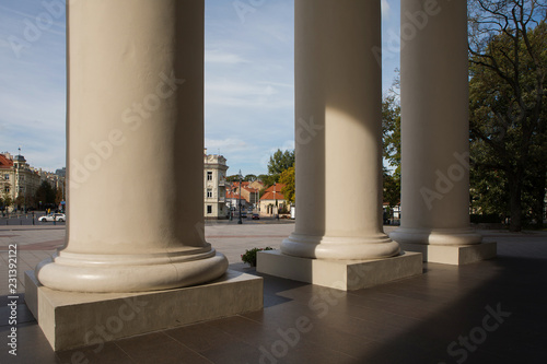 Columns of Vilnius Cathedral, Lithuania