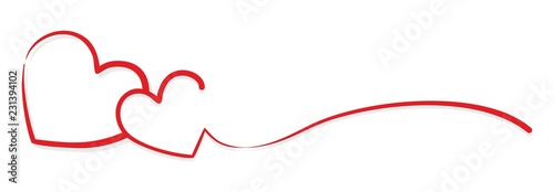 Логотип стилизованного сердца