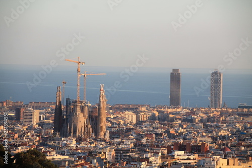 Barcelona Aerial view