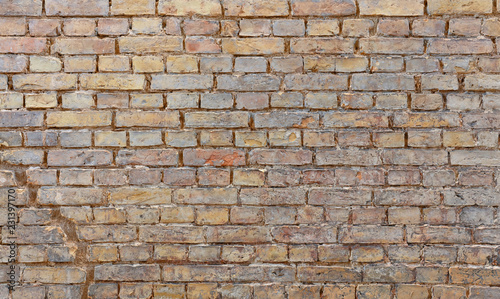 Red brown brick wall background texture