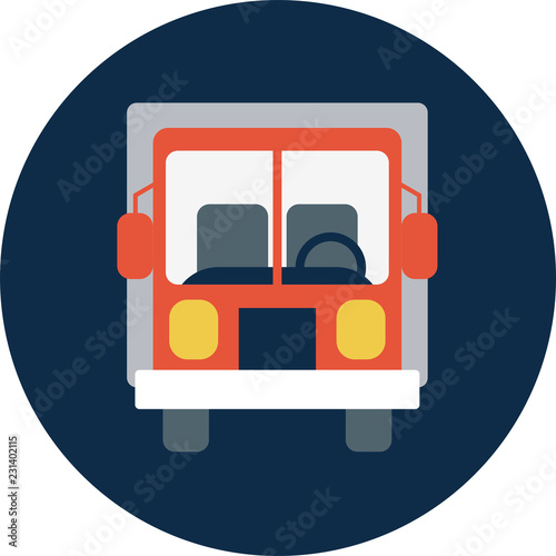 Transport Flat Icons