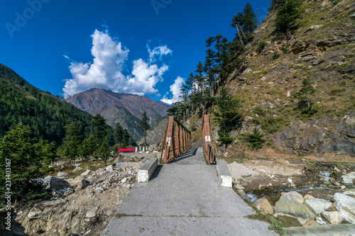 Harshil Valley in Uttrakhand photo