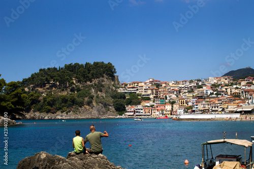     Greece - Parga - a tourist paradise in Greece photo