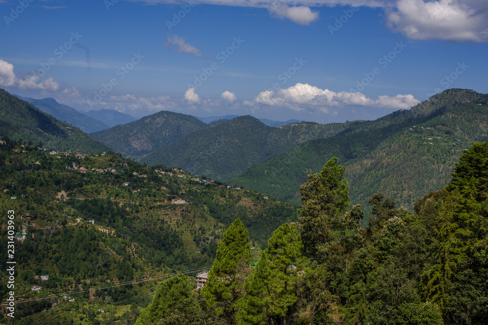 Nature in Himalayas - Bhimtal Road, Nainital, Uttarakhand, India