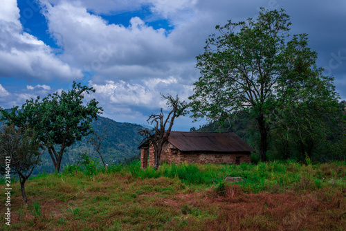 Landscape of Bhimtal, Uttarakhand, India