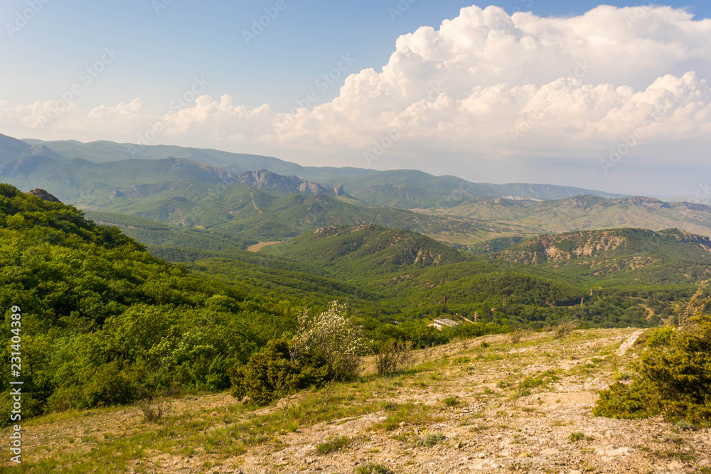 Naklejka premium Mountain landscape