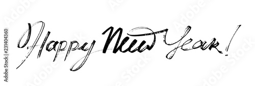 Happy New Year lettering