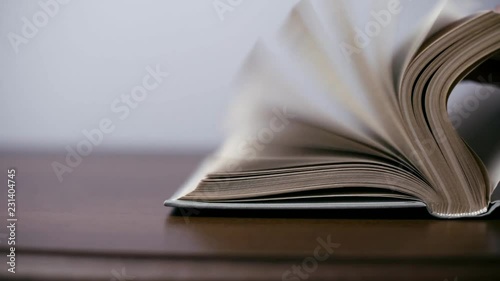 Book in hand, concept of read
