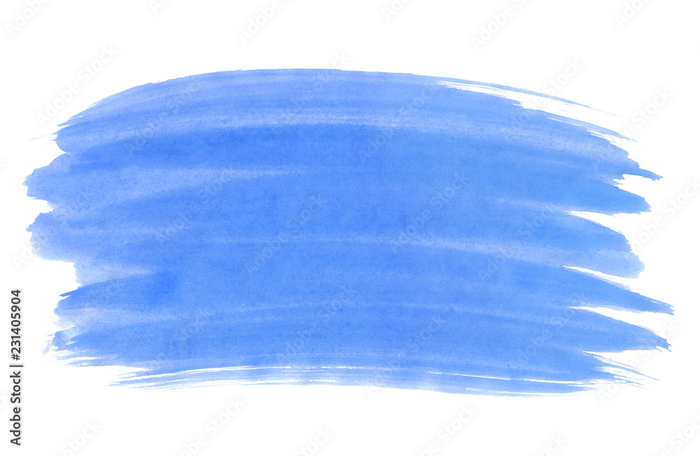 A fragment of the blue background tones painted with watercolors A fragment of the blue background tones painted with watercolors