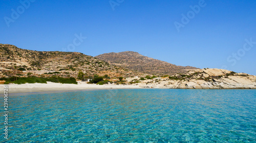 Plage sauvage d'Ios