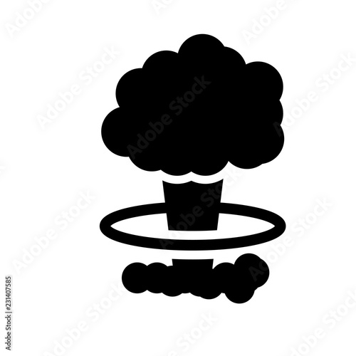 Bomb Detonation icon. Trendy Bomb Detonation logo concept on white background from army and war collection