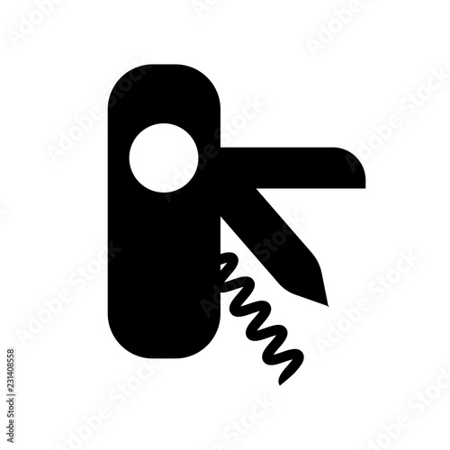 Swiss Army Knife icon. Trendy Swiss Army Knife logo concept on white background from army and war collection