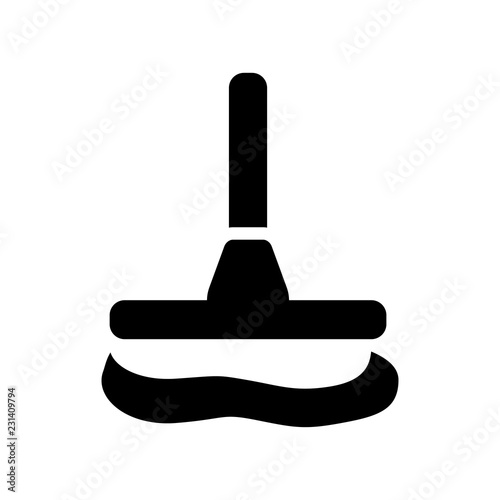 Wiper icon. Trendy Wiper logo concept on white background from cleaning collection