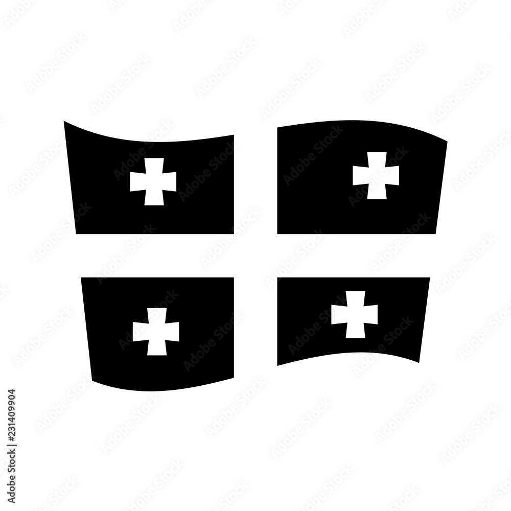 Georgia Flag Logo
