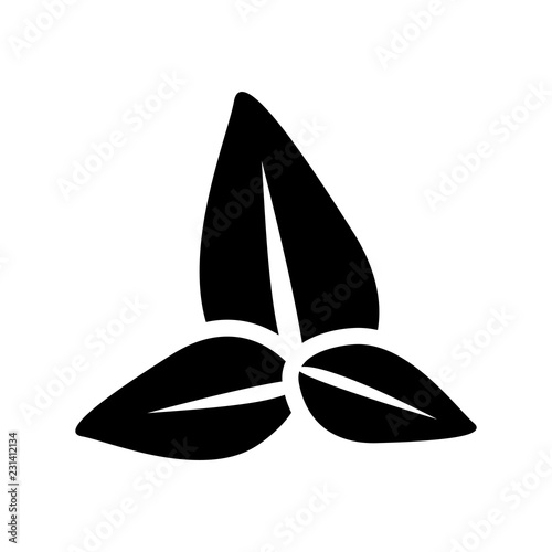 Basil icon. Trendy Basil logo concept on white background from Fruits and vegetables collection
