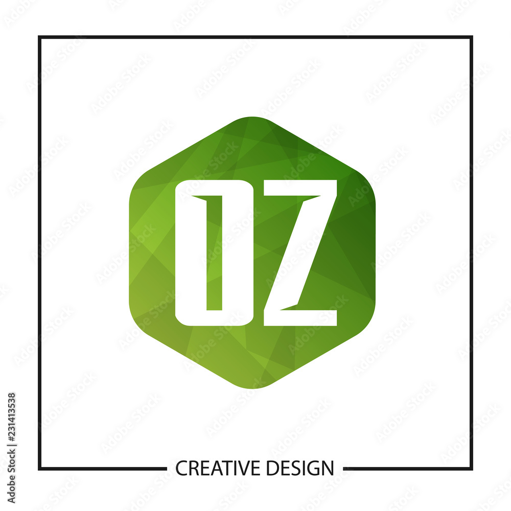 Initial Letter OZ Logo Template Design Vector Illustration Initial Letter OZ Logo Template Design Vector Illustration