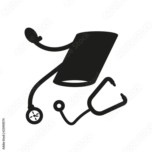 Blood Pressure Gauge icon. Trendy Blood Pressure Gauge logo concept on white background from Health and Medical collection