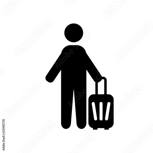 Guest icon. Trendy Guest logo concept on white background from Hotel and Restaurant collection