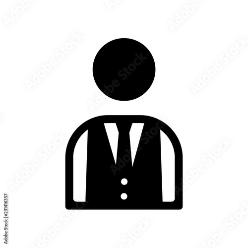 Servant icon. Trendy Servant logo concept on white background from Hotel and Restaurant collection