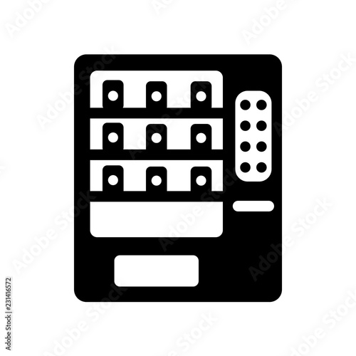 Vending machine icon. Trendy Vending machine logo concept on white background from Hotel and Restaurant collection
