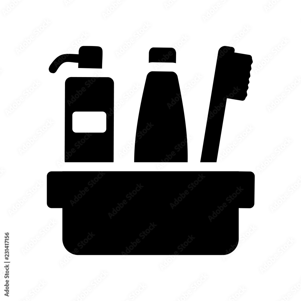 hygiene kit icon. Trendy hygiene kit logo concept on white background ...