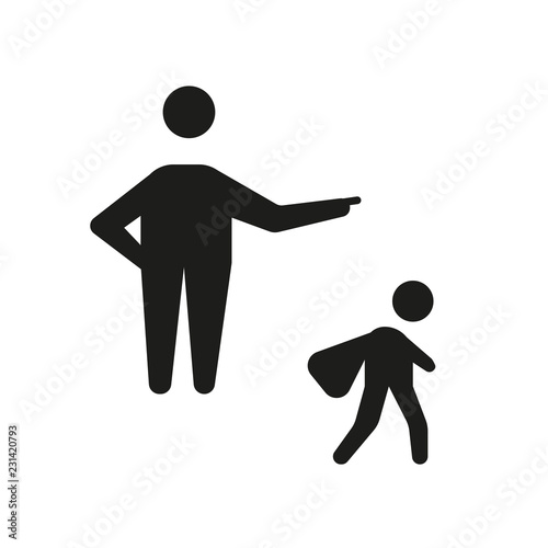 labour and social law icon. Trendy labour and social law logo concept on white background from law and justice collection