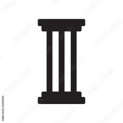 Ancient icon. Trendy Ancient logo concept on white background from museum collection