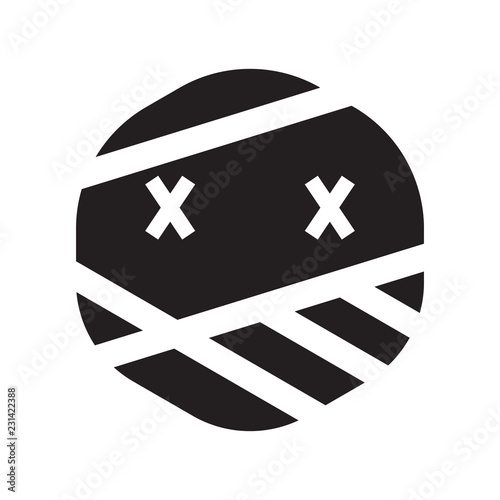 Mummy icon. Trendy Mummy logo concept on white background from museum collection