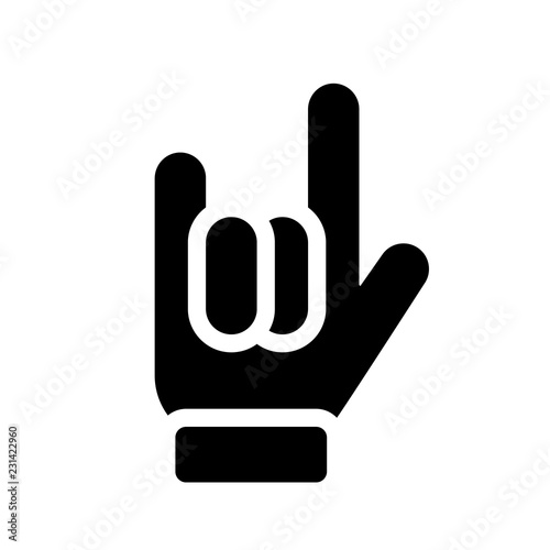 Heavy metal icon. Trendy Heavy metal logo concept on white background from Music collection