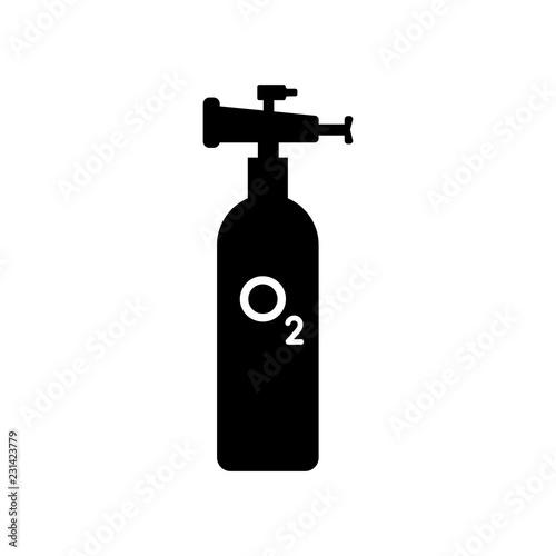 Oxygen tank icon. Trendy Oxygen tank logo concept on white background from Nautical collection