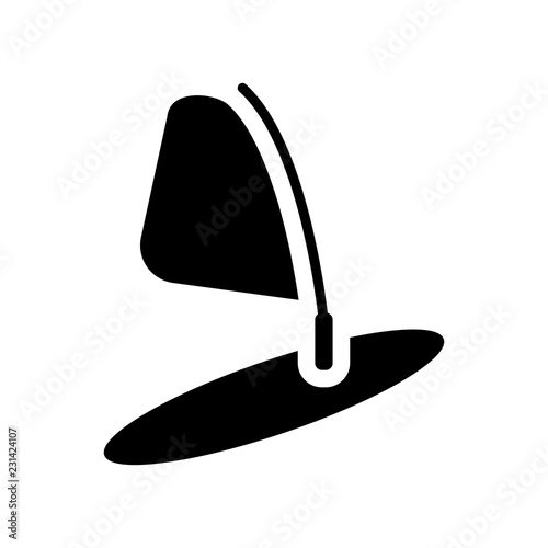 Windsurf Board icon. Trendy Windsurf Board logo concept on white background from Nautical collection