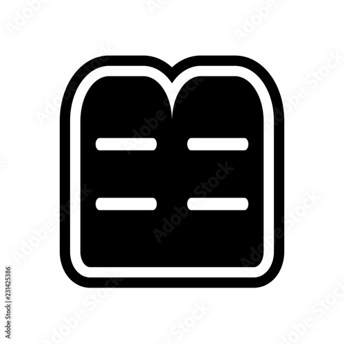 Halakha icon. Trendy Halakha logo concept on white background from Religion collection