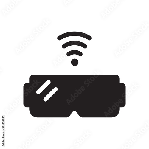 VR technology icon. Trendy VR technology logo concept on white background from smarthome collection