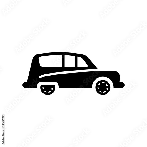 hearse icon. Trendy hearse logo concept on white background from Transportation collection