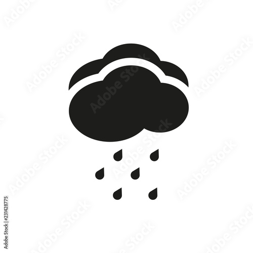 Drizzle icon. Trendy Drizzle logo concept on white background from Weather collection