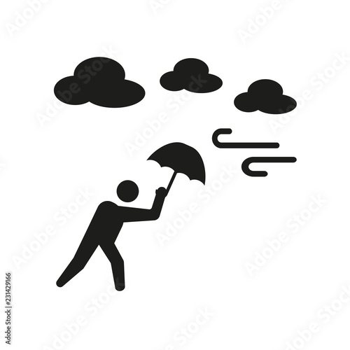 typhoon icon. Trendy typhoon logo concept on white background from Weather collection photo