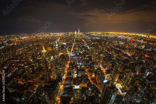 エンパイヤステートビルからの夜景 photo