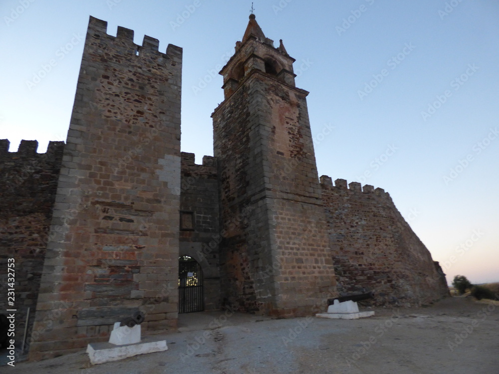 Portugal. Village of Mourao in Alentejo