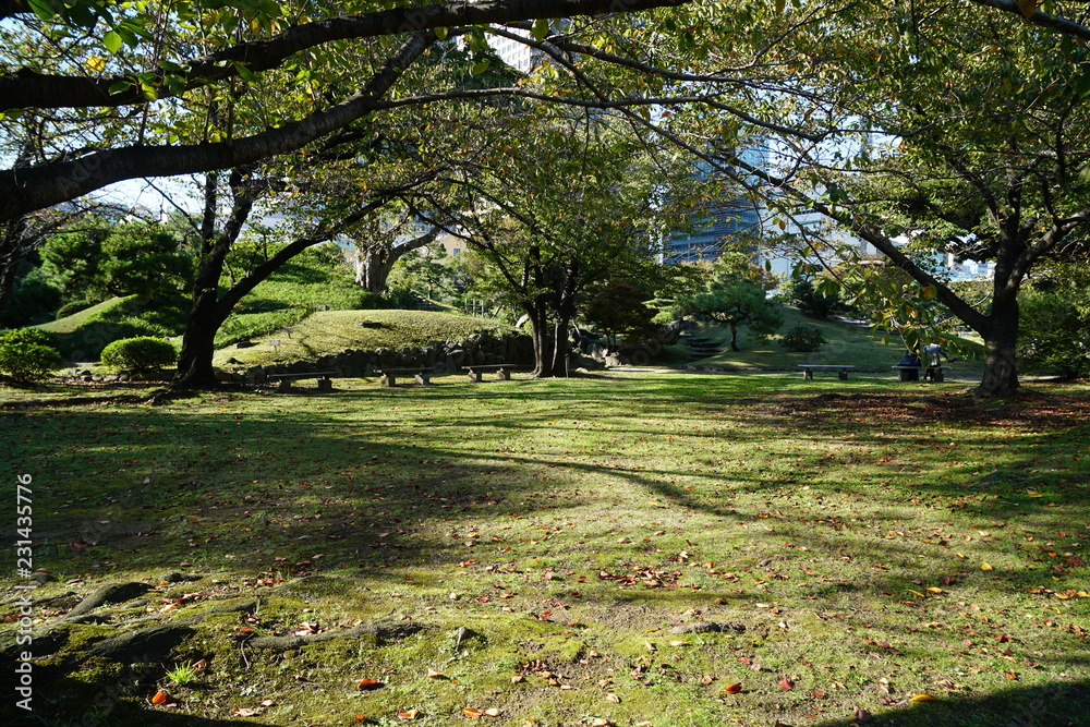 Obraz premium 旧芝離宮恩賜庭園