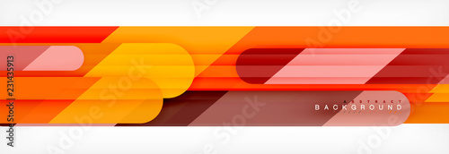 Abstract colorful lines, modern geometric background design